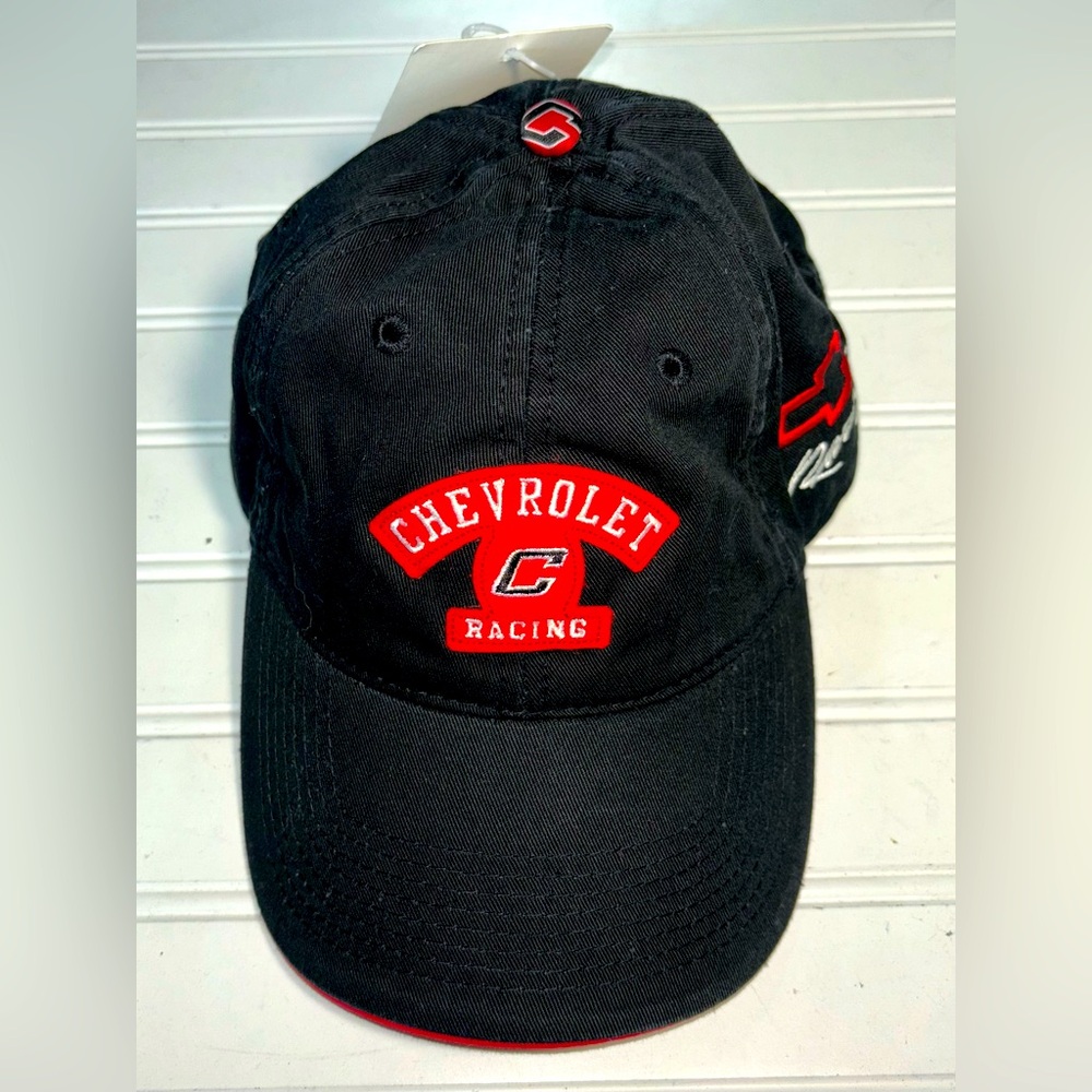 DP Chevrolet Racing Adult OS Embroidered Black Hat Adjustable 100% Cotton New